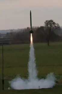 IRIS rocket launch.