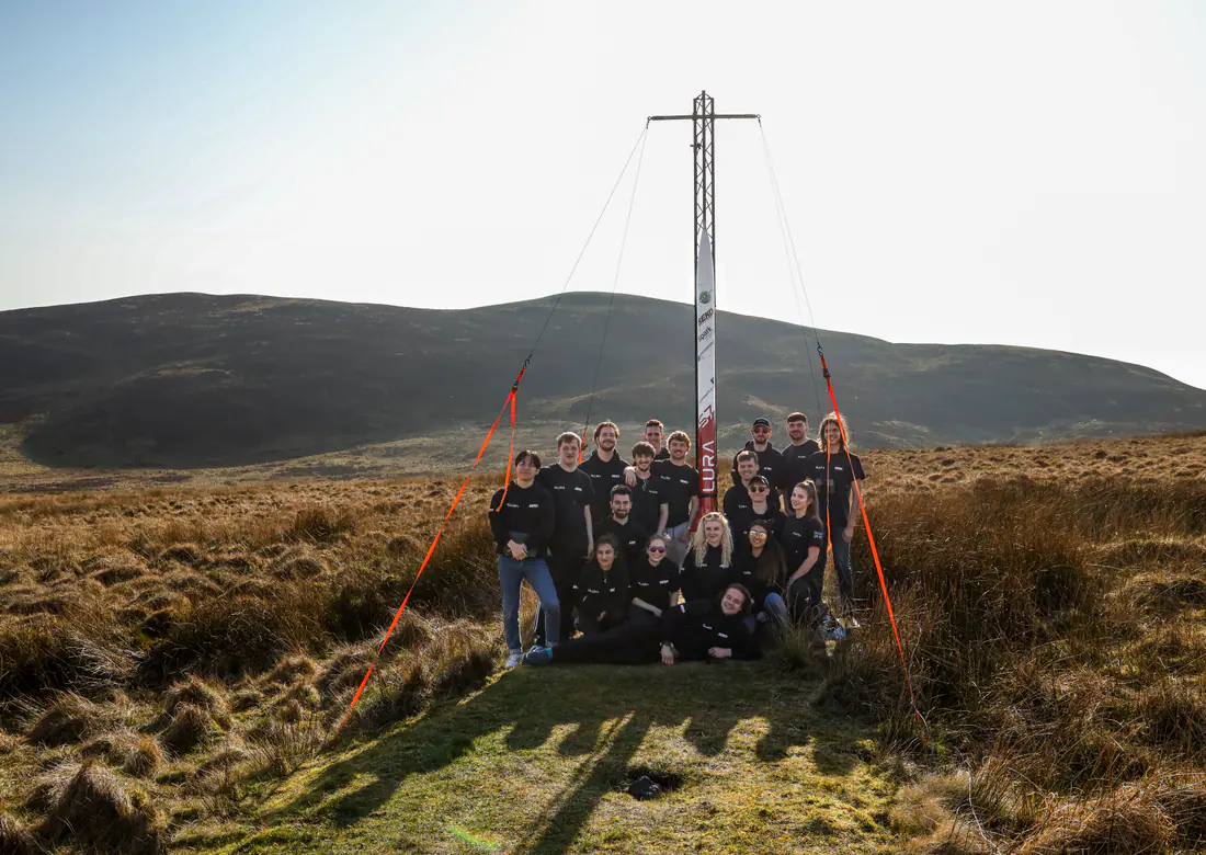 Gryphon I launch crew at SARA's launch site.