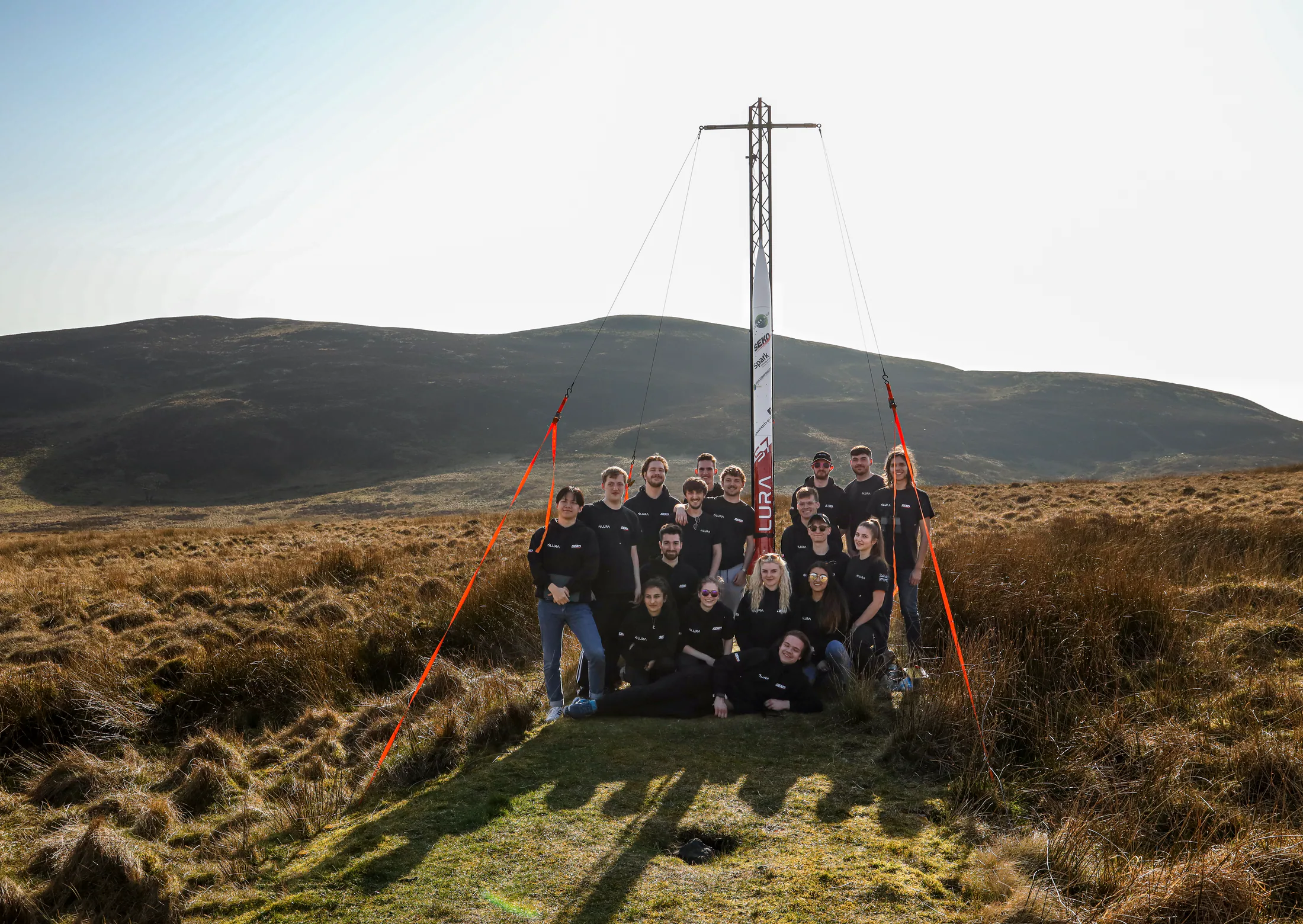 Gryphon I launch crew at SARA's launch site.